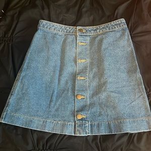 American apperal denim skirt